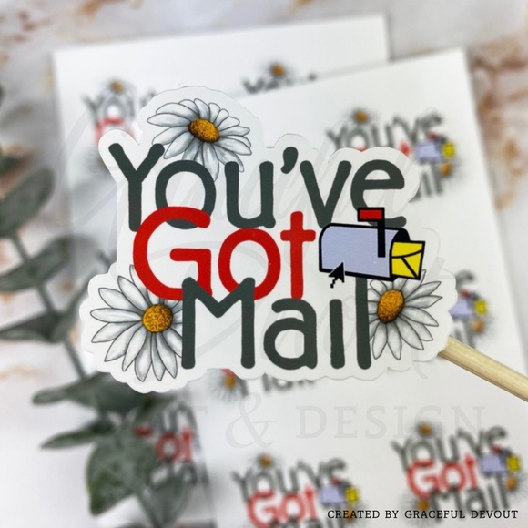 You’ve Got Mail Sticker - 2" (inches)  (48Ct.)  [GD12-48] - Picture 2 of 3